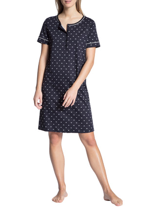 Kurzarm-Sleepshirt, Länge 95cm