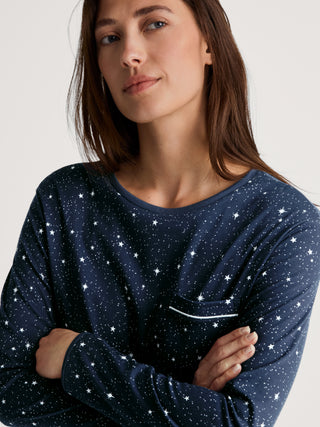 DAMEN Sleepshirt, peacoat blue