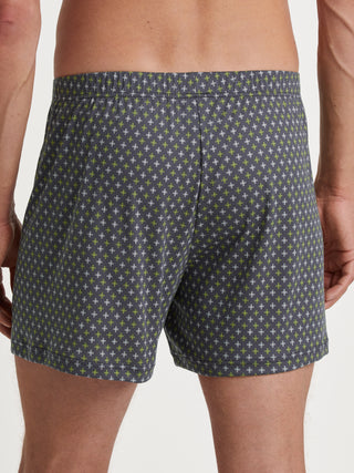 HERREN Boxer Short, anthrazit