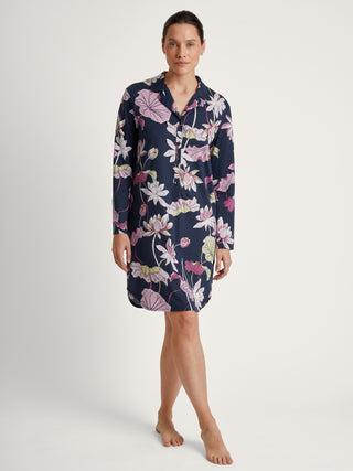 DAMEN Nachthemd, peacoat blue
