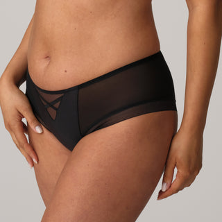 ZIPOLITE schwarz Hotpants