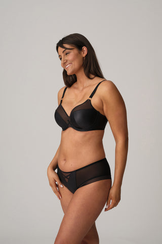 ZIPOLITE schwarz Hotpants