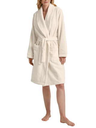 DAMEN Bademantel, charm cream