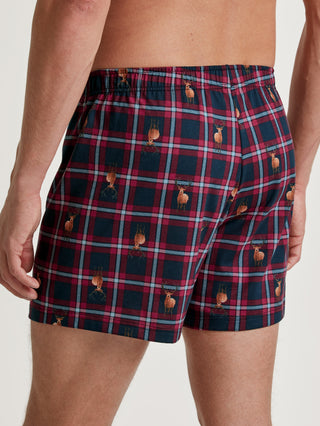 HERREN Boxer Short, dark sapphire