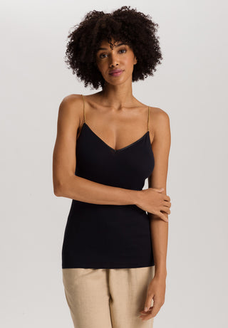 Cotton Seamless Spaghetti Top