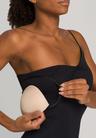 Cotton Seamless Spaghetti Top Padded