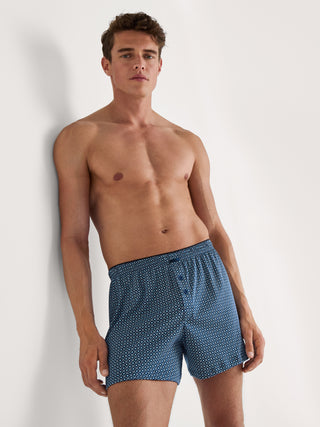 HERREN Boxer Short, pottery blue