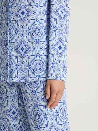 DAMEN Pyjama, dazzling blue