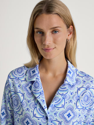 DAMEN Pyjama, dazzling blue