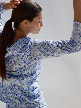 DAMEN Pyjama, dazzling blue