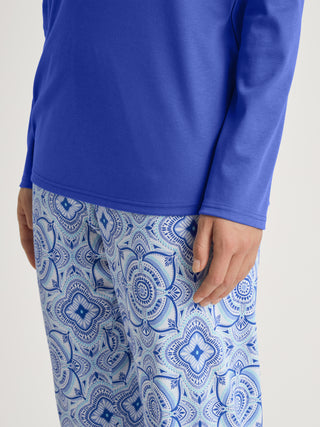 DAMEN Pyjama, dazzling blue