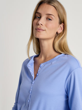 DAMEN Pyjama, hydrangea blue
