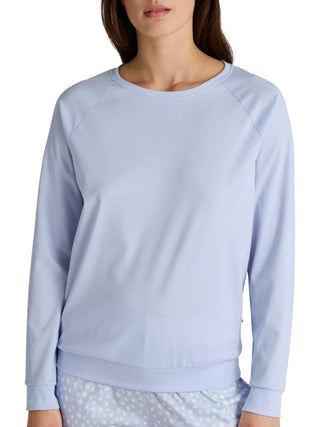 DAMEN Shirt langarm, harmony blue