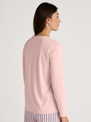 DAMEN Shirt langarm, pearl blush