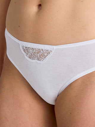 DAMEN Minislip, weiss