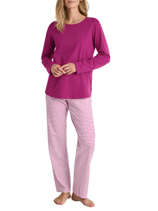 DAMEN Pyjama, orchid flower