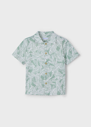 Hemd Printmotiv tropical