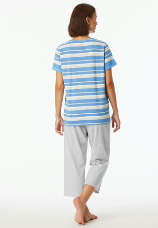 Schlafanzug 3/4 kurzarm