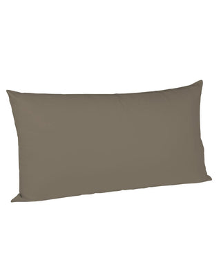 Mako Satin Kissenbezug TAUPE