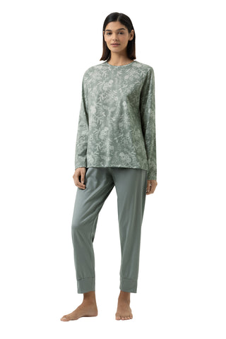 Schlafanzug 7/8 lang, langarm