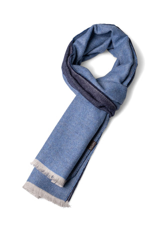 Heringbone Wool Scarf