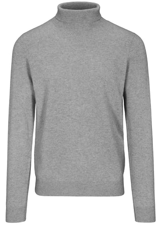 Rollkragen Pullover, uni