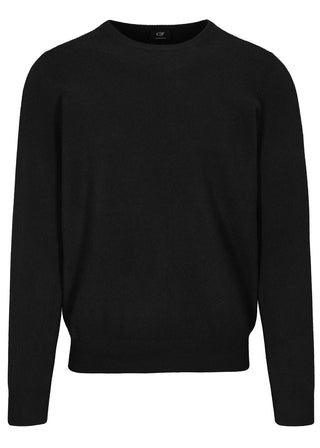 Rundhals Pullover, uni