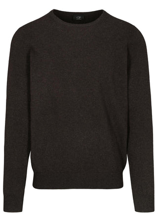 Rundhals Pullover, uni