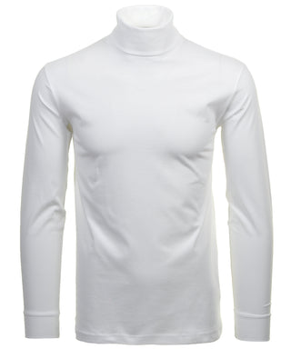 Basic Rollkragenshirt langarm