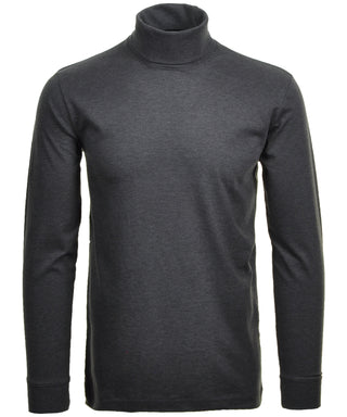 Basic Rollkragenshirt langarm