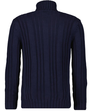 Rollkragen-Strickpullover