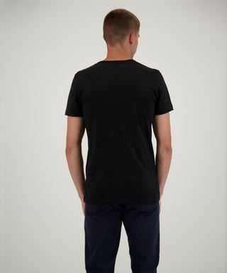 2 T-Shirt Doppelpack Bodyfit mit V-Ausschnitt