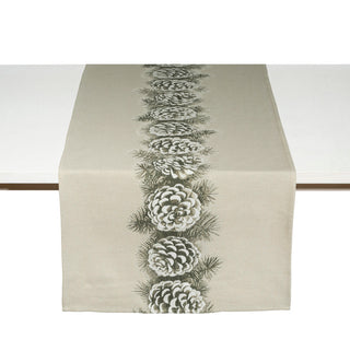 TAMO Tischläufer - oliv - 50/136