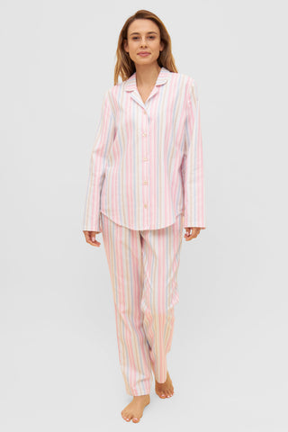 Py, 1/1 sleeve, pants 1/1, pockets,, Stripe