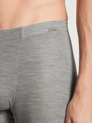 Longpants aus Wolle und Seide