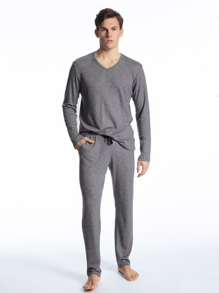 Pyjama mit Wolle