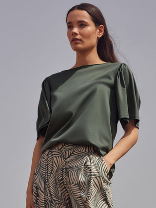 Shirt kurzarm, laurel green