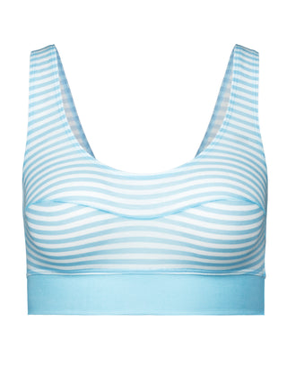 DAMEN Bustier, cascade blue