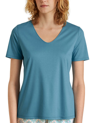 Kurzarm-Shirt, V-Neck