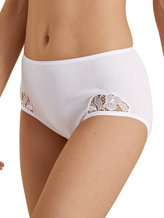 DAMEN Midislip, weiss