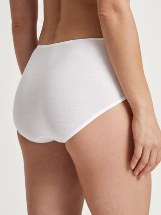 DAMEN Midislip, weiss