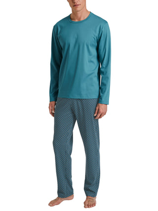 HERREN Pyjama, storm blue