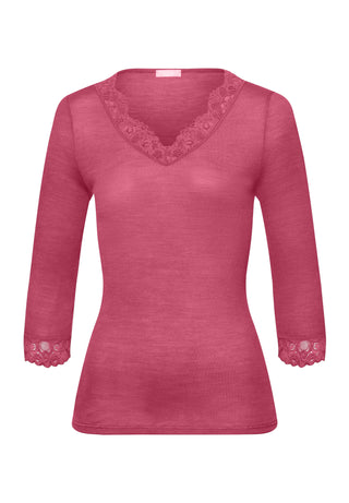 Woolen Lace 3/4 SLV Shirt