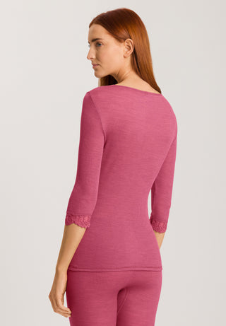 Woolen Lace 3/4 SLV Shirt