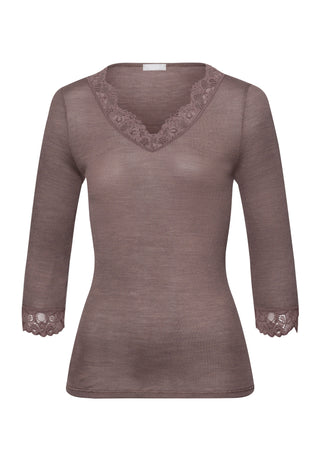 Woolen Lace 3/4 SLV Shirt
