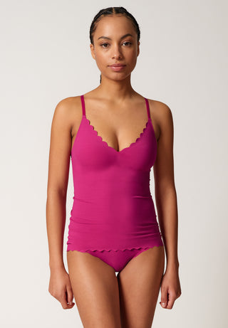 Skiny Damen Spaghettishirt herausnehmbare Pads Micro Essentials