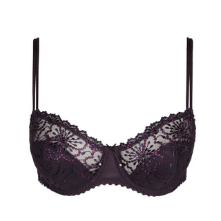 JANE amethyst halb unterlegter Balconette-BH