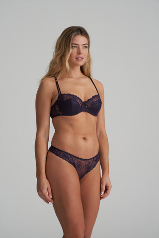 JANE amethyst halb unterlegter Balconette-BH