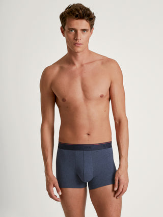 HERREN Boxer, jeans melé