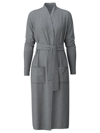 DAMEN Kimono, cosy grey melé